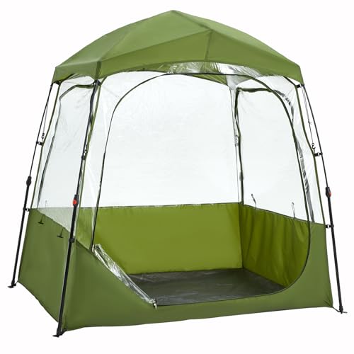 EROMMY 1-2 Person Sports Tent, All Weather Pod with 540&deg; Clear View, Waterproof Pod with Carrying...
