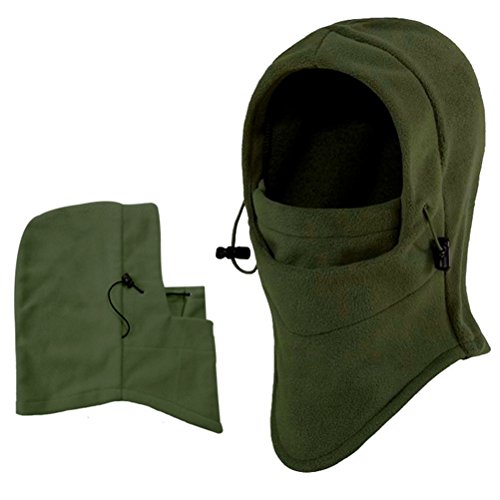 TINKSKY Multiuso 6 em 1 Balaclava Térmica Quente Capuz Ski Bike Máscara de Rosto Inteiro À Prova de