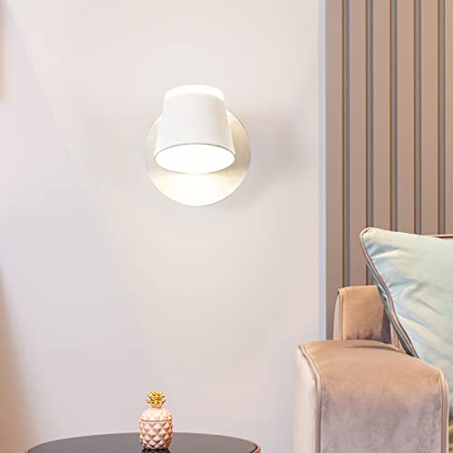 Maksone Wall Sconce With 360 Rotatable Led Modern Wall Light, Up And Down Wall Lamp Indoor, 4000K White Nightlight For Bedroom Living Room Reading Room Stair Lights Decor #TOP5