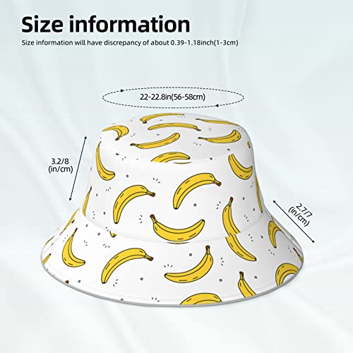 Image of Bucket Hat Double-Side-Wear Reversible Sun Hat Beach Travel Hiking for Women Men