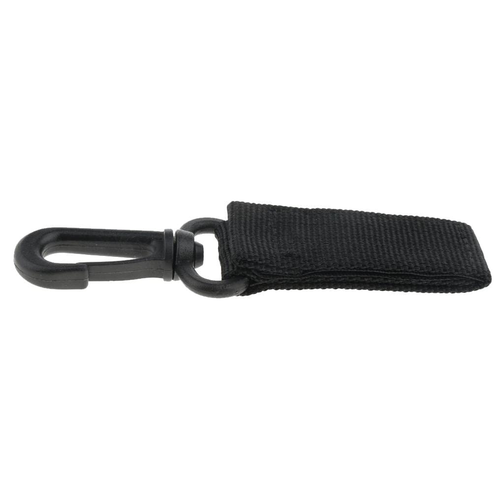 Mousqueton en nylon avec boucle Molle pour accrocher une ceinture Vert militaire Type 2