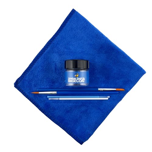 American Touch Up Paint Exact Match Compatible with Mazda 11V/3L/4G Silver Stone Metallic - Paint Jar, Basic