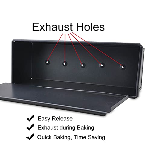 image for Astra Gourmet Pullman Loaf Pan With Cover/Baking Mould Cake Toast Brea