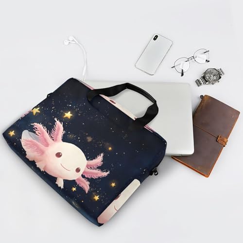 Maletín portátil con diseño de ajolote para laptops 13-15.6" miniatura 7