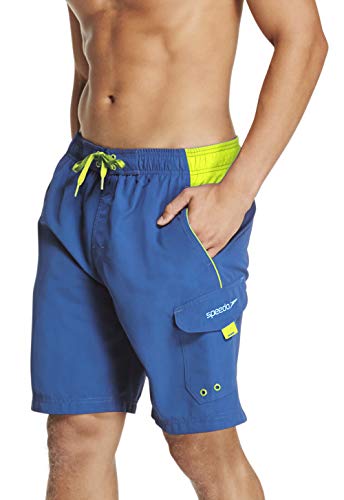 Image of Speedo Men's Marina Sport Volley, Knee Length Swim Trunk