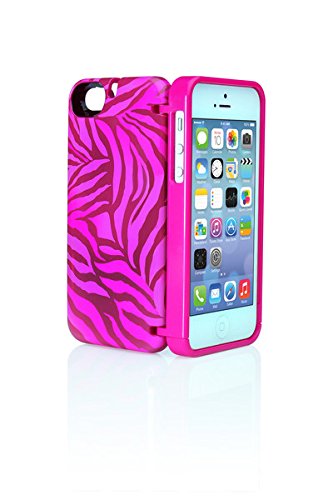 EYN iPhone Carrying Case for 5 and 5S - ZEBRA