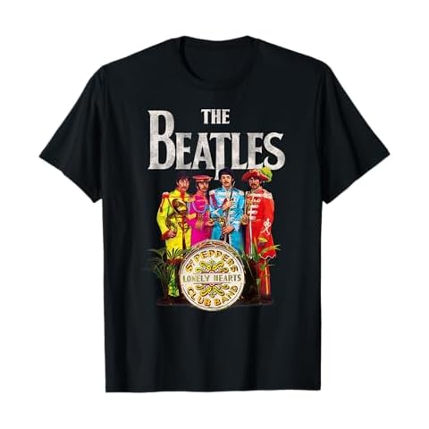 The Beatles Sgt. Pepper's Lonely Hearts Short Sleeve T-Shirt Cover