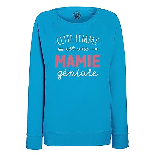 Sweatshirt femme Mamie Géniale | Idée cadeau grand-mère anniversaire
