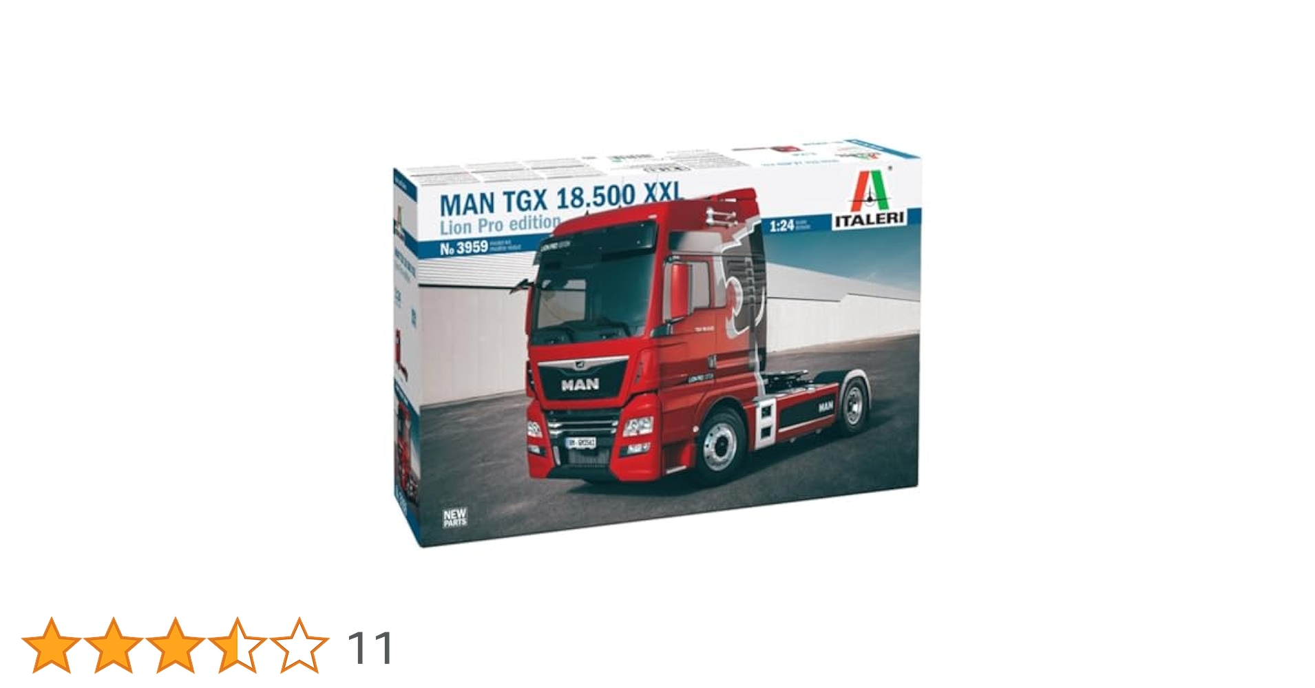Amazon | イタレリ 1/24 MAN TGX XXL D38 新規パーツ追加/新