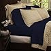 Bamboo Comfort Sheet Set - King Size 4pc Set -Wrinkle Free - Eco Friendly (King, Navy)