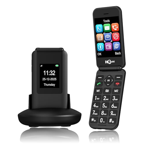 4G Flip Phone Unlocked for Senior,Basic Flip Phone,Cell Phone for Seniors,2.8