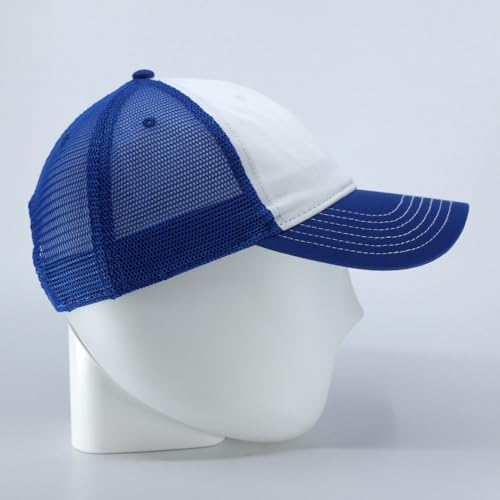 Image of The Vintage Year Washed Cotton Unstructured Soft Mesh Adjustable Trucker Baseball Cap