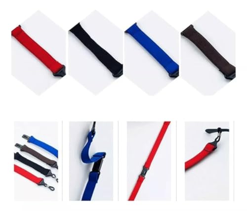 01 Cordão Cordinha Correnti Ajustável Infantil Adulto Óculos Cor: Preto