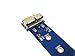 Sintech M.2 NGFF 28Pin SSD Adapter, for Read SSD from MacBook 2013-2015 Year in M-Key Slot (Only Fit in Desktop,Height 10mms,NOT fit in Laptop or External USB Case)