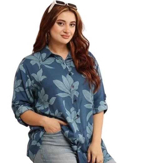 Trendy Oversized Collared Shirt for Ladies-picture-15