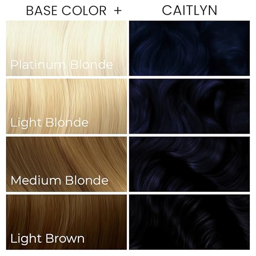 Image of ARCTIC FOX Arcane Semi Permanent Hair Dye Caitlyn - Vegan Blue - 5.6 oz