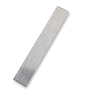 Ankeer Damascus Steel Billet Patterned Steel Cutter Embryo Forging Materials Quenched Smoothed for Cutter DIY Multipurpose Material