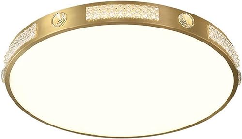 HDGNKG Lámpara de techo LED japonesa de montaje empotrado redonda de metal plana moderna redonda 3 temperaturas de color en uno 3000k4000k6500k