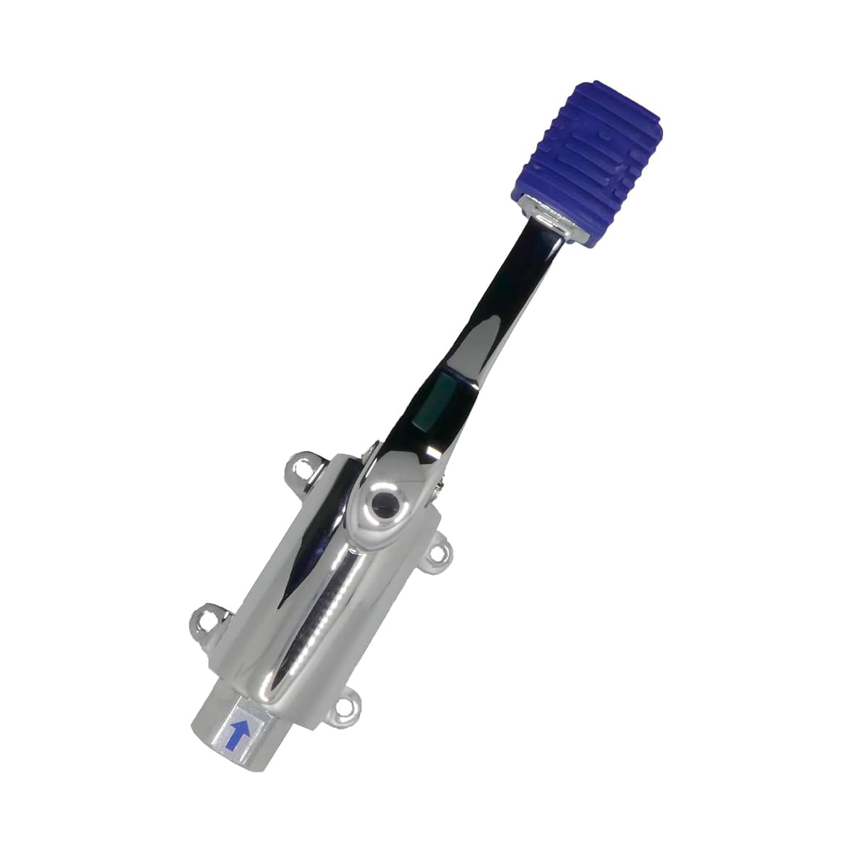 Ricambio tecnico | Rubinetto a pedale semplice per cucina industriale e ospitalità | Controllo del flusso senza contatto | Per acqua fredda o calda | Pedale antiscivolo con regolazione della pressione
