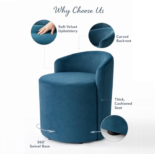 Image of Jaico Wood Seating mudda Puffy Stool Chair for Living Room, Dressing Table, Office, Home Decor, Ottoman pouffes, Sofa Type, and Large .Ottoman and Chair Combined into one (Green)