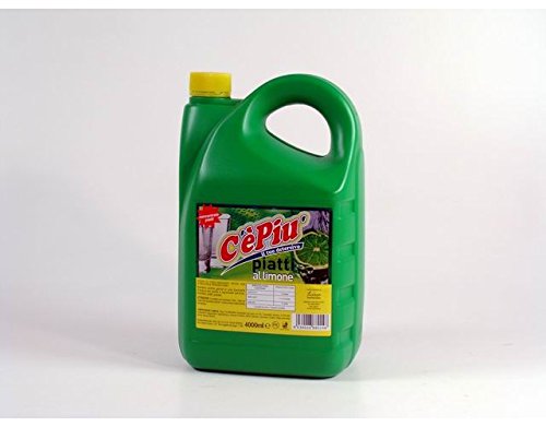 OEM SYSTEMS Detersivo detergente c'è più Lavapiatti Lava Piatti fragranza Limone 4 lt