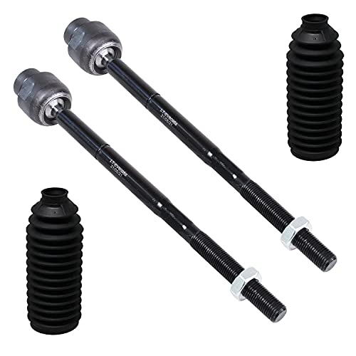 Detroit Axle - Front Lower Control Arms W/Ball Joints + 11.8 Inch Sway Bars + Tie Rods Replacement For Chevy Malibu Pontiac Saturn Aura G6-10Pc Set #TOP4