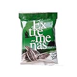 Su peso neto es de 130 gramos Pipas Extremeñas \"Con Una Mijina de Sal\" - Caja con 10 Unidades de 130 Gramos