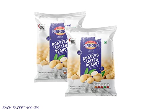 Image of DIAMOND VACUUM SALTED PEANUTS 380 GM (Pack Of 2)