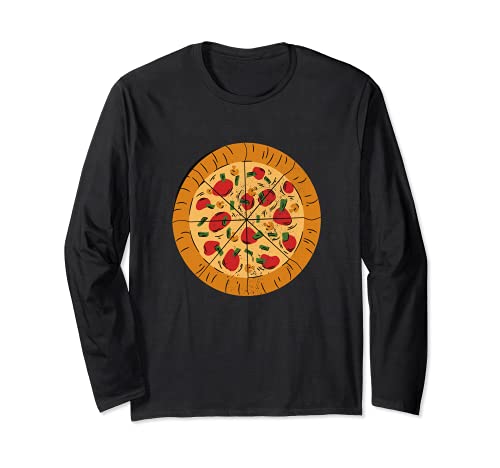 Pizza Snack Lover Funny Pizza Foodie Cadeaux Cuisine Manche Longue