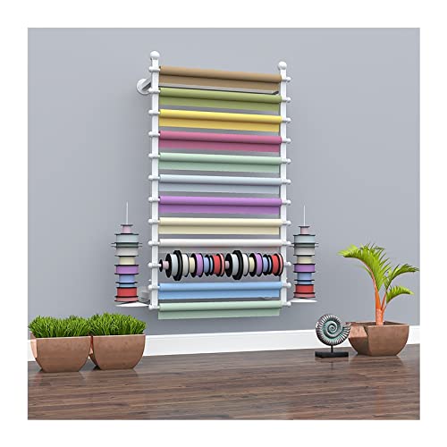 Papier cadeau emmêlé ? Présentoir mural grand format gain de place