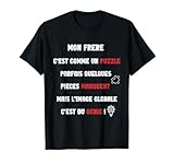 Cadeau Humour Frère Puzzle Homme Cadeau Original
