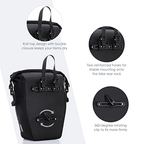 Lixada Borsa Posteriore Bici, Borsa da Bicicletta