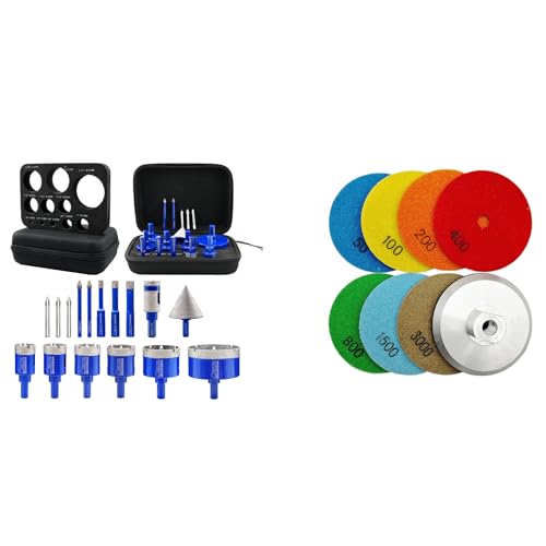 Kit de Brocas de Diamante para Azulejos 16 piezas miniatura 1