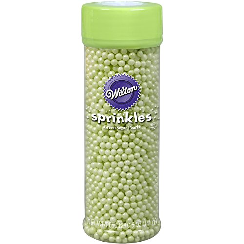 Wilton Pink Green Pearls #TOP13