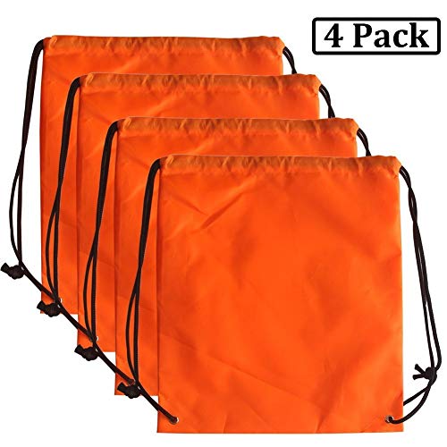 AVESON Pack of 4 Portable Travel Dust-proof Waterproof Nylon Travel Shoe Organizer Tote