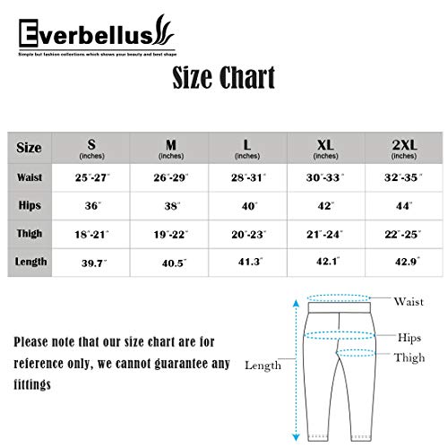 Everbellus Sexy dameslegging van imitatieleer met hoge taille, heuphoog, panty - Image 8