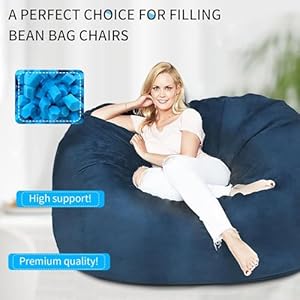 40lbs bean bag filler pillow filler stuffing bean bag filling shredded memory foam filling punching bag filler foam refill for poufottoman stuffingboxing bagadded gel particles  urban country home decor
