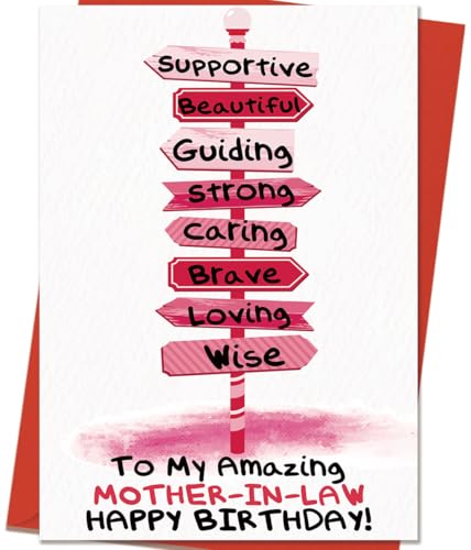 Mcduldul Mother in law Birthday Card | Happy Birthday Mother in law Card Gifts