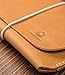Genuines Leather Passport Holder for Men & Women Wallet Case for 1 or 2 Passports (Mustard)