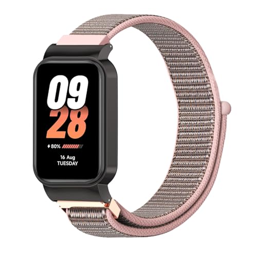 [LuFiYa] �����o���h Xiaomi Mi Band 8 Active/Xiaomi Redmi Smart Band 2 �Ή� �����x���gMi �o���h 8 Active ���i�C�����f�ރX�|�[�c���[�v�x���g �E���֗� �y�� �_�炩�� �����Y�����f�B�[
