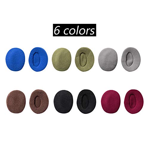 Bandless Ear Warmers/Earmuffs Winter Ear Covers Outdoor Fleece Ear Muffs For Men Women Kids(Blue) #TOP3