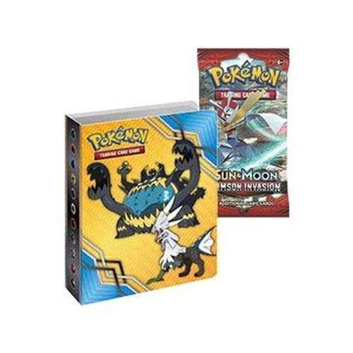 Amazon.com: Pokemon Sun & Moon Crimson Invasion Mini Binder Collector's  Album + Crimson Invasion Booster Pack : Toys & Games