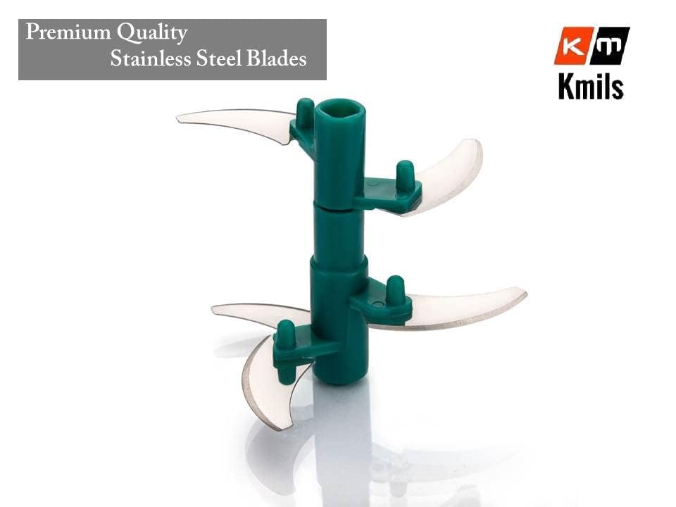Kmils Plastic Manual Vegetable Chopper for Kitchen, Onion Chopper, Onion Cutter, Vegetable Cutter for Kitchen (Multi Colour)(750 ml - 5 Blade) 2