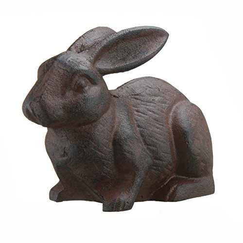 Insideout LYSB003JJAEUK-TOYS Full Bodied Cast Iron Rabbit Garden Figure thumb #1