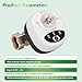 Wengart Smart Valve,USB5VDC,3/4‘’ eWeLink App,2.4GHZ,Control the Opening and Closing of Water Valves and Electric Gas Valves,Compatible with Alexa and Google Assistant