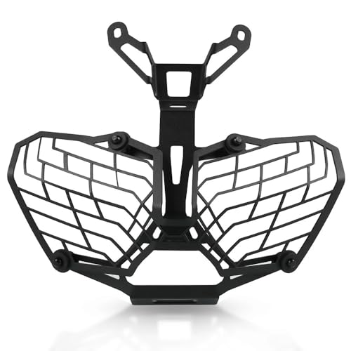 Cache calandre phare CRF1000L protection grille moto trail