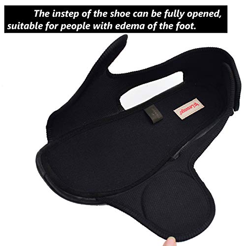 W&LESVAGO Diabetic Sandals for Men Wide Width Open toe Walking Sandals Comfortable Men Slippers for Plantar Fasciitis Arthritis 6