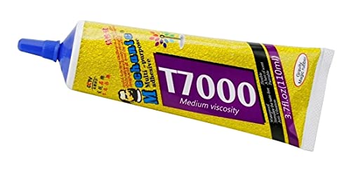 Cola Adesiva Multiuso Preta T7000 Tela Reparo Celular T7000 110ml