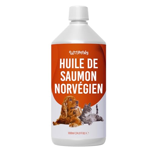 Petsly Huile de Saumon Norvège 1L
