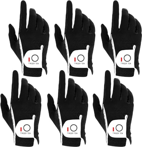 FINGER TEN Golf Gloves Men Right Left Handed